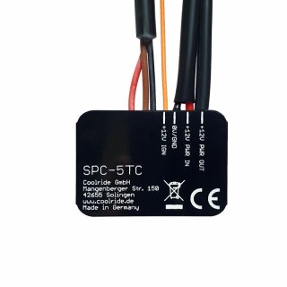 Leistungssteller SPC-5TC komplett schwarz metrisch